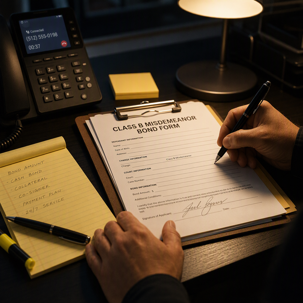 Misdemeanor Paperwork Signed Fast